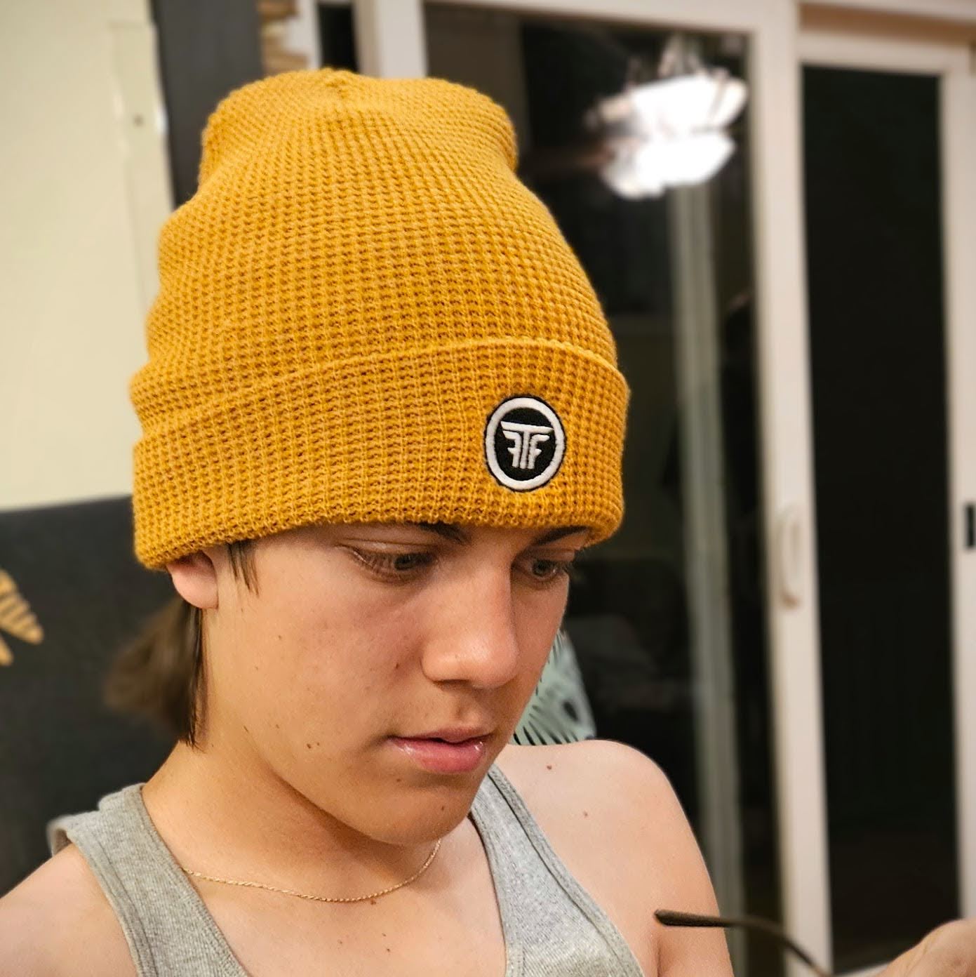 FTF STAPLE - Waffle beanie