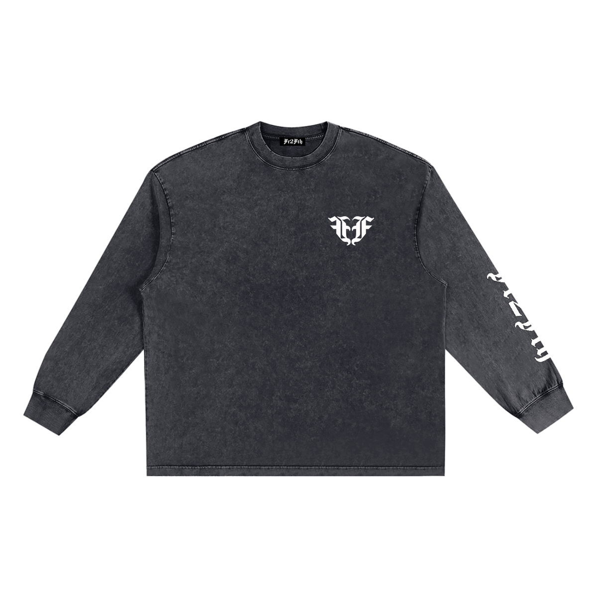 FR2FTH - THE OG - Snow Washed Frayed Edge T-Shirt