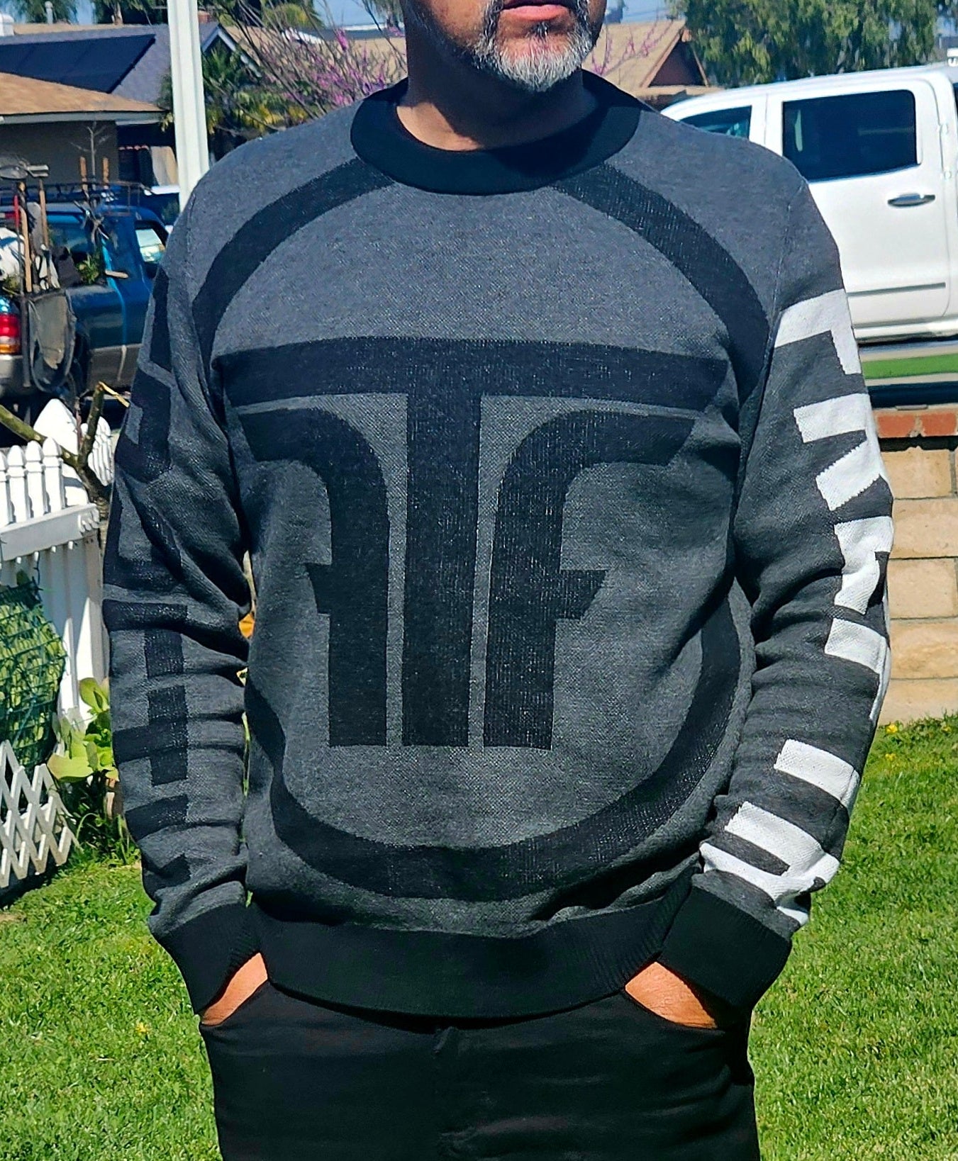 FR2FTH TEAM - CUSTOM Knitted crew neck sweater