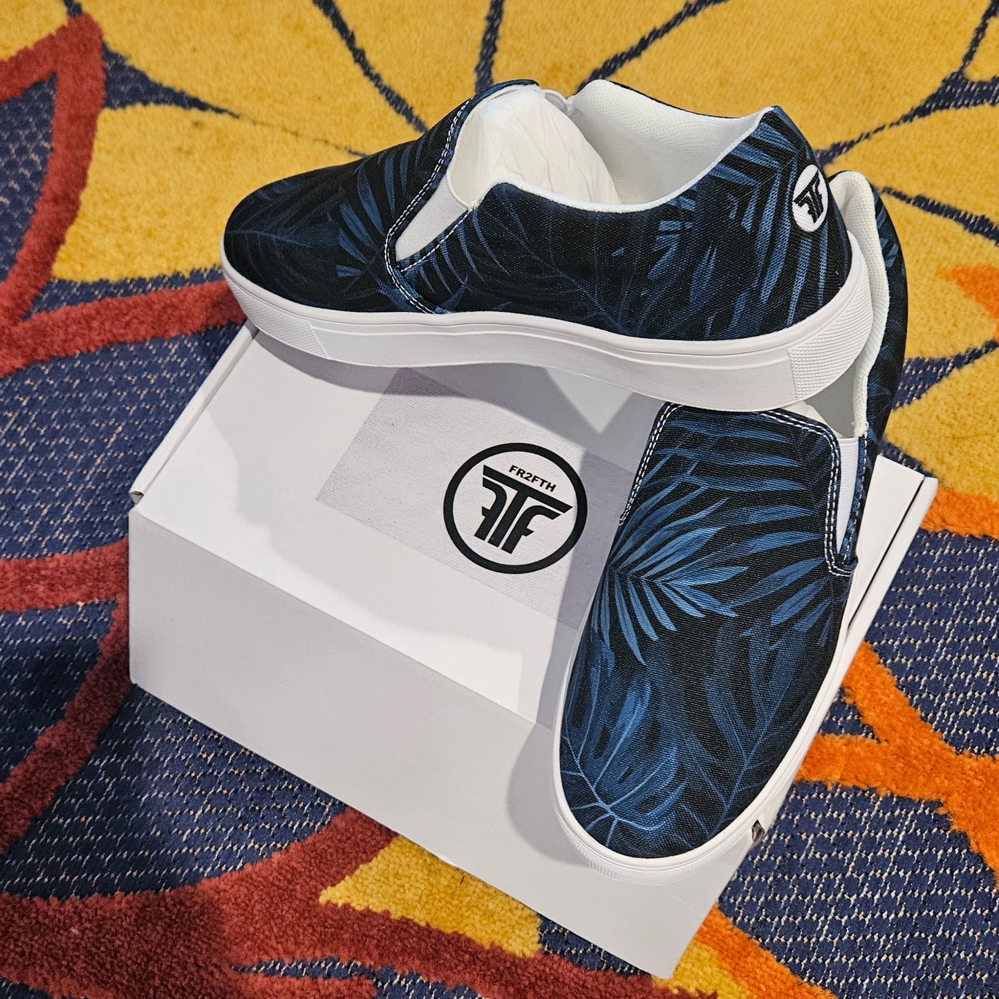 FTF PALM - Men’s slip-on canvas shoes