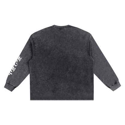 FR2FTH - THE OG - Snow Washed Frayed Edge T-Shirt