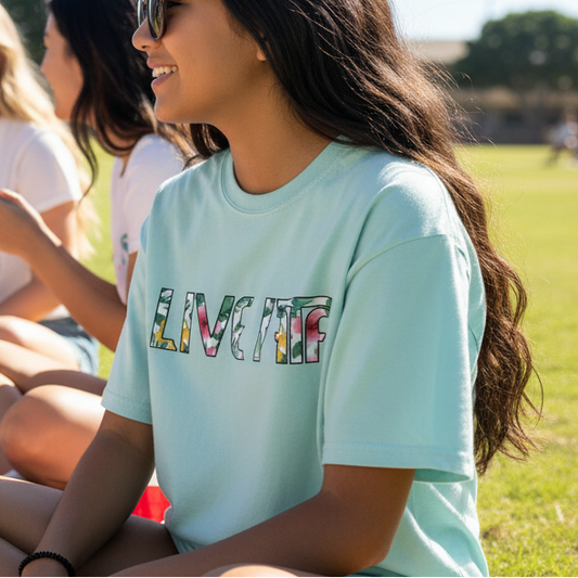 FTF LIVEIT - UNISEX premium heavyweight tee