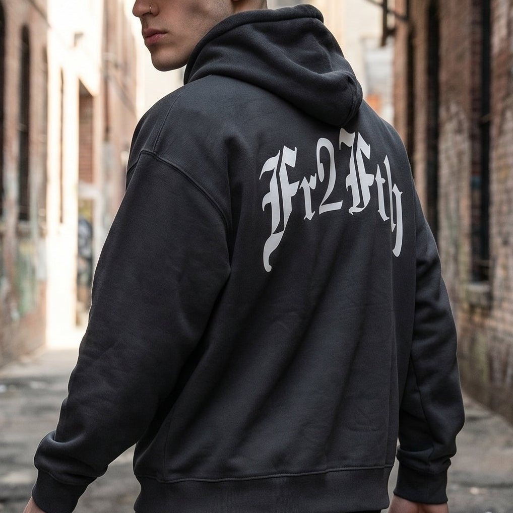 FR2FTH THE OG - Essential Oversized Fleece Boxy Hoodie