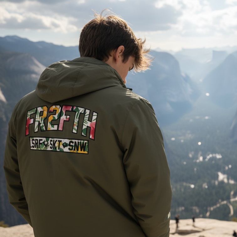 FTF ALOHA - Unisex lightweight zip up windbreaker