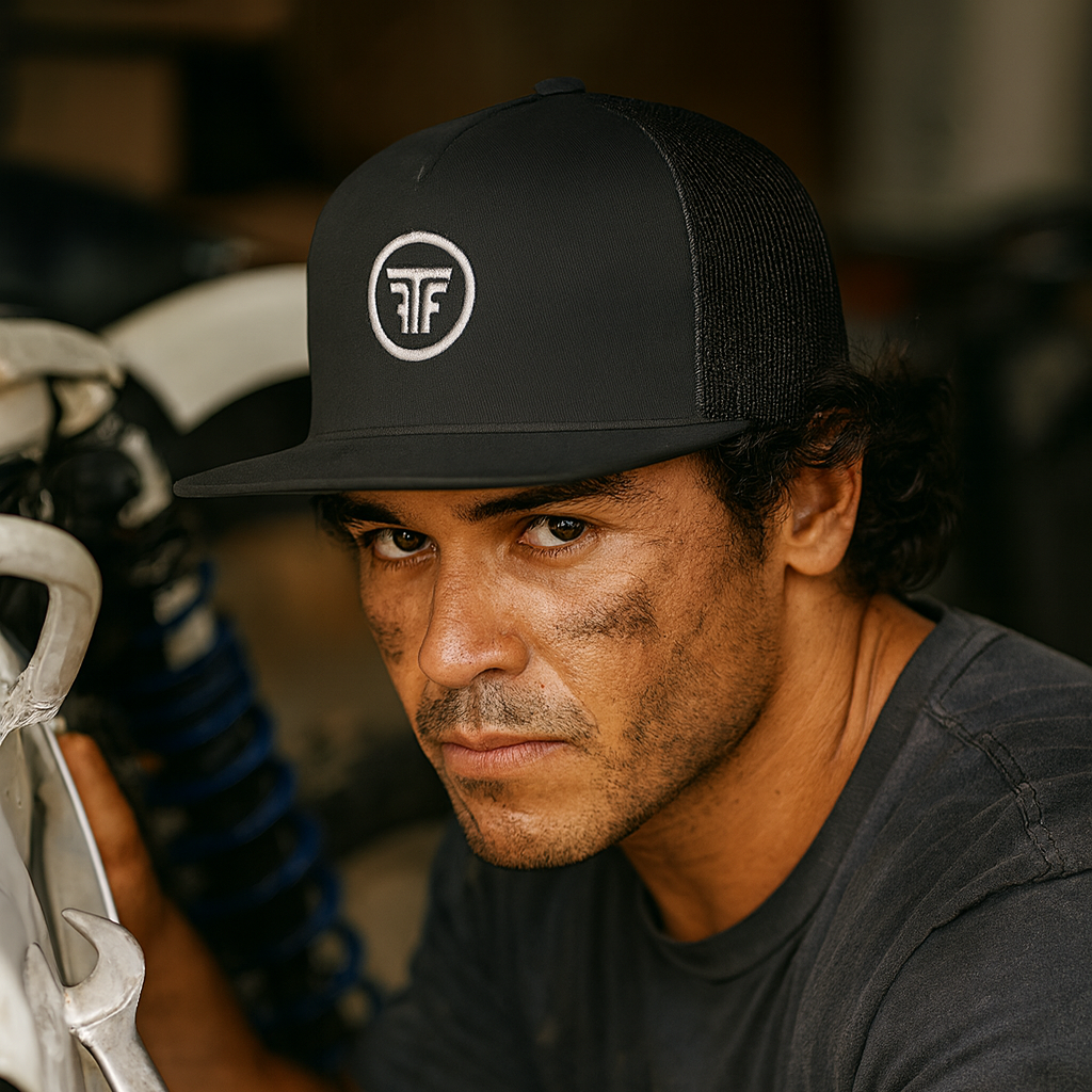 FTF STAPLE 5 PANEL - Trucker Cap