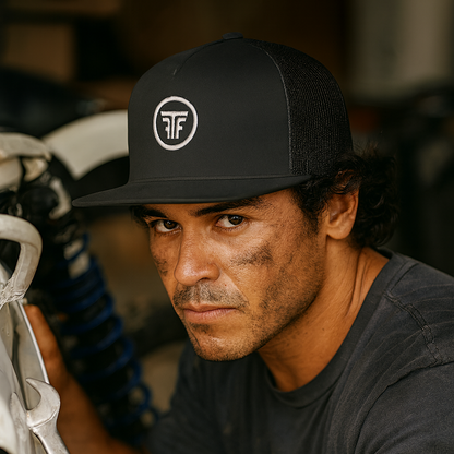 FTF STAPLE 5 PANEL - Trucker Cap