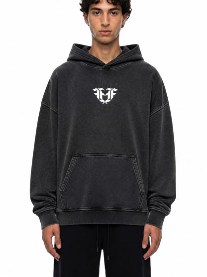 FR2FTH - THE OG - Snow Washed Loose Cotton Hoodie