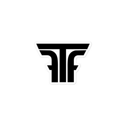 FTF STAPLE LOGO ONLY - Bubble-free stickers