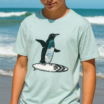 FTF PENGUIN - UNISEX premium heavyweight tee