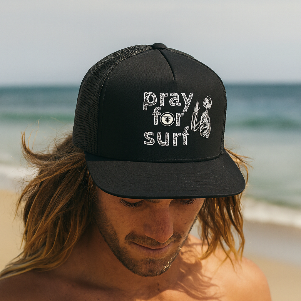 FTF PRAY FOR SURF DARK - Trucker Cap