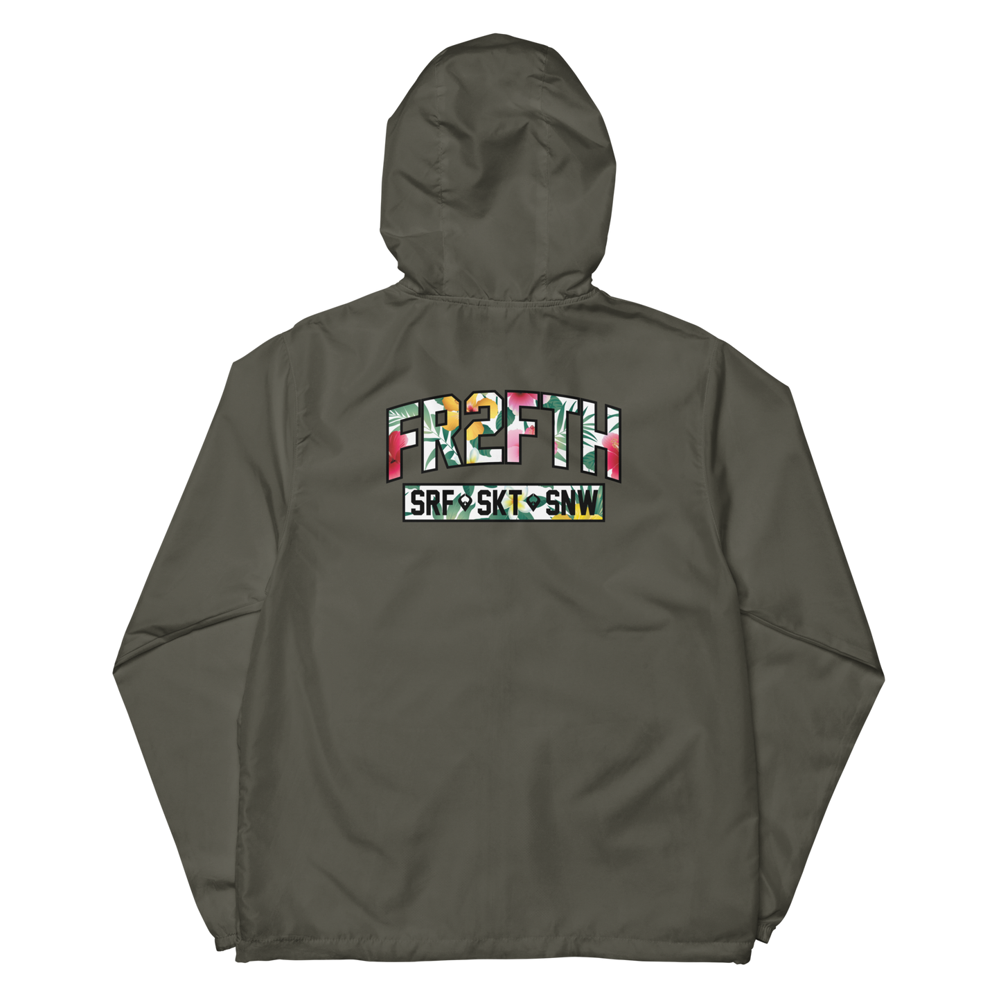 FTF ALOHA - Unisex lightweight zip up windbreaker