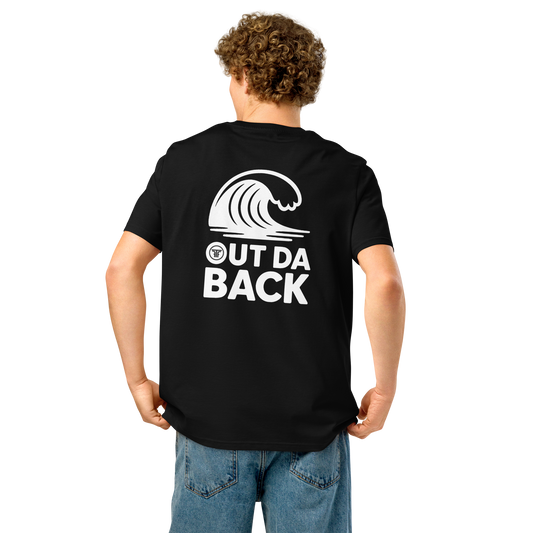 FR2FTH OUT DA BACK - Unisex organic ribbed neck t-shirt