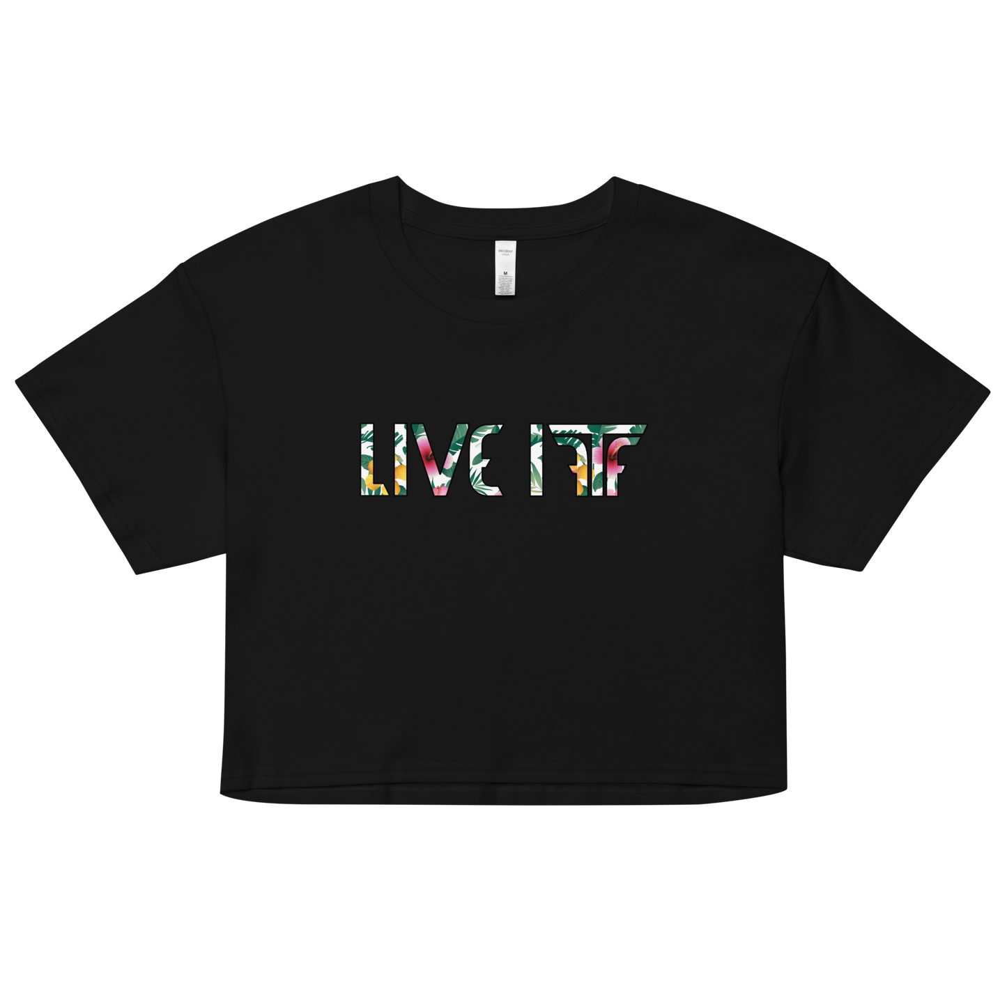 FTF LIVEIT - Women’s crop top