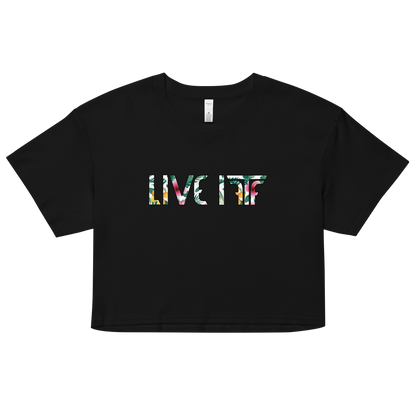 FTF LIVEIT - Women’s crop top