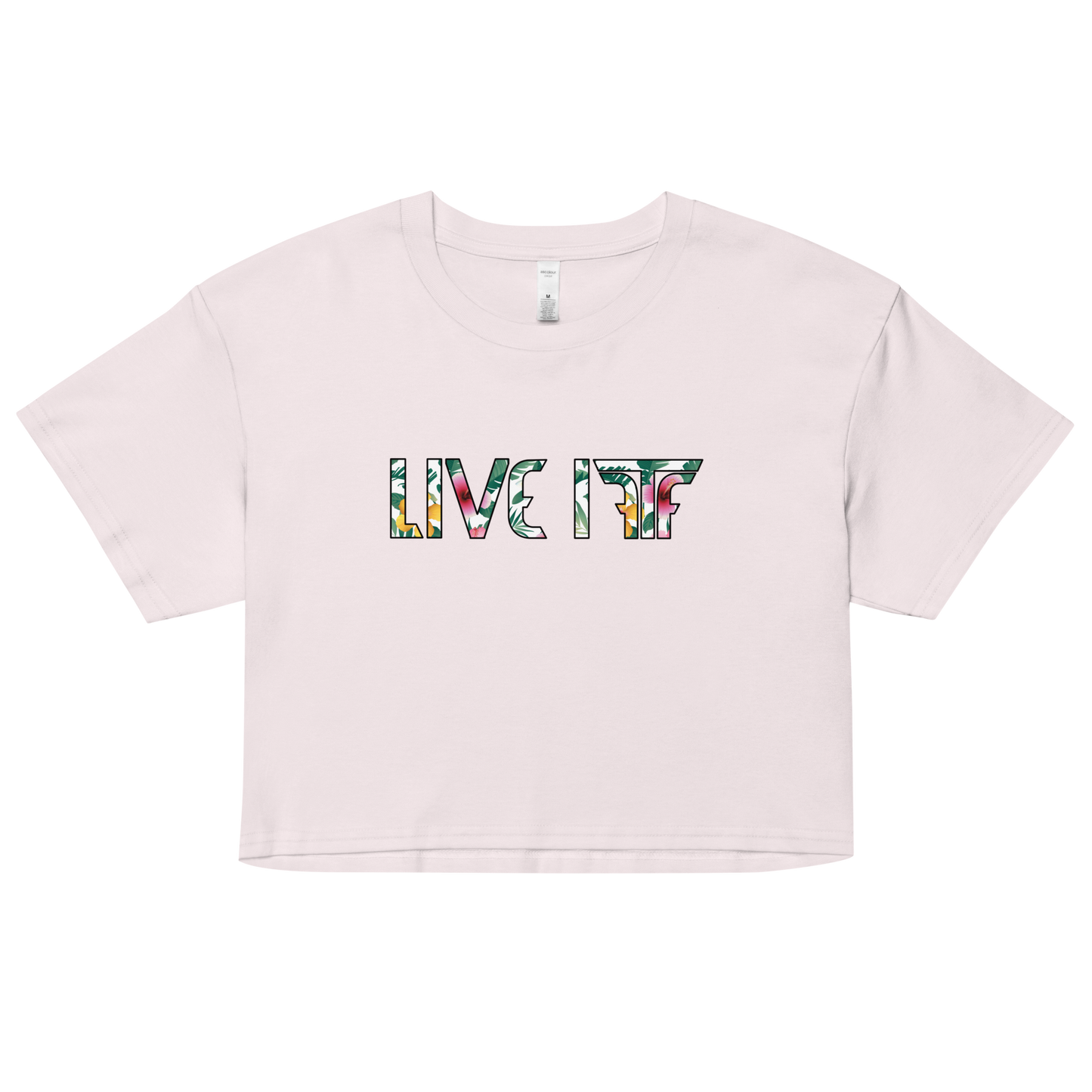 FTF LIVEIT - Women’s crop top