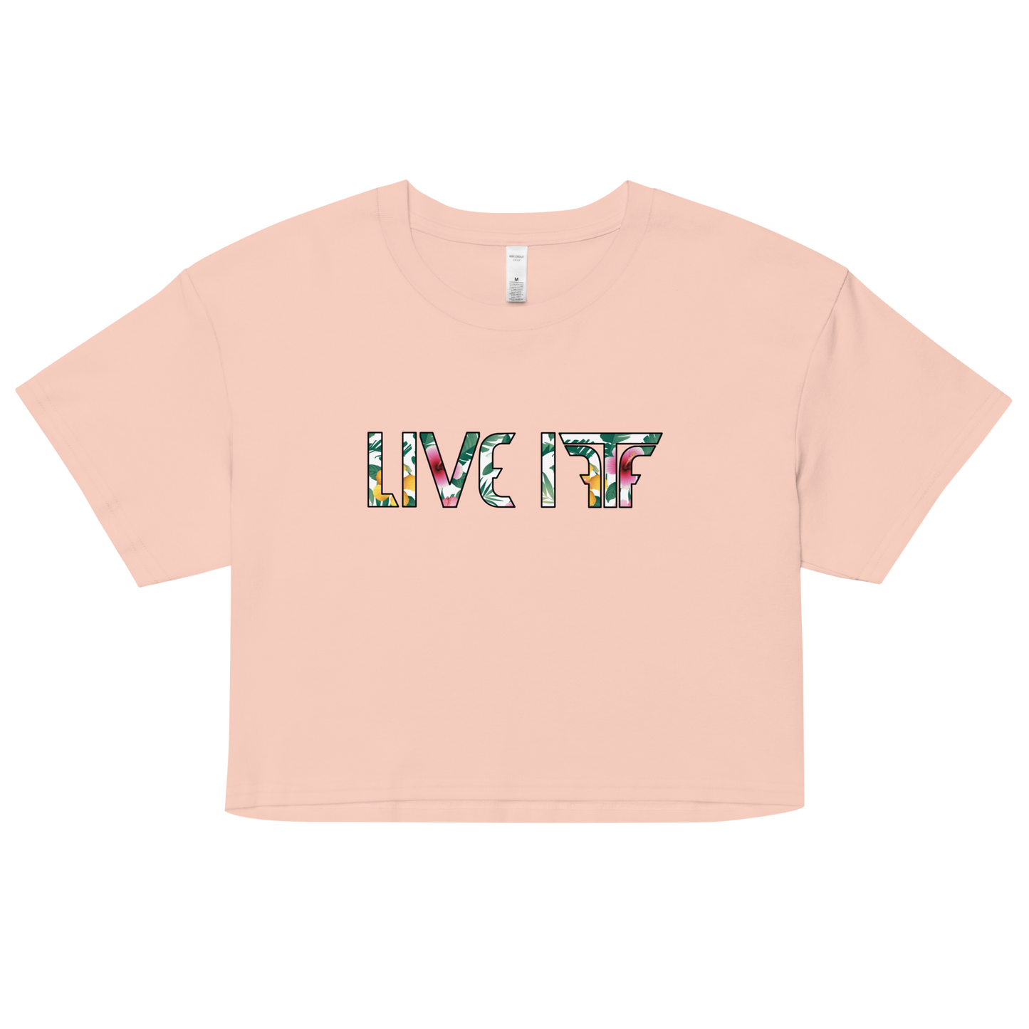 FTF LIVEIT - Women’s crop top